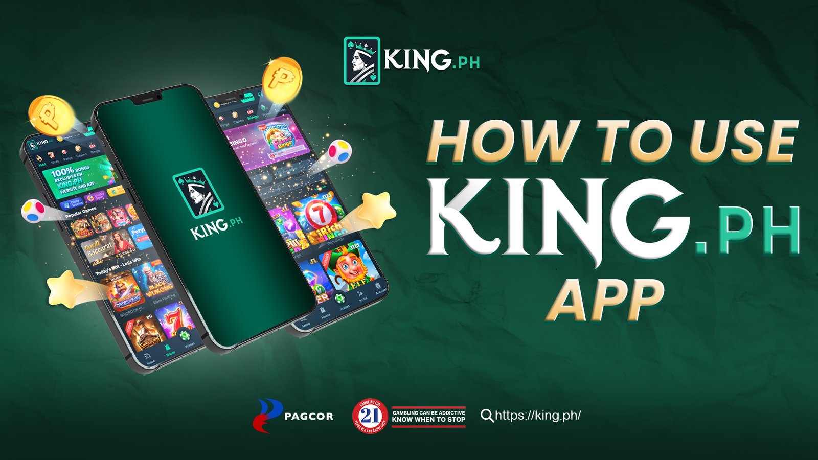 how to use king ph app