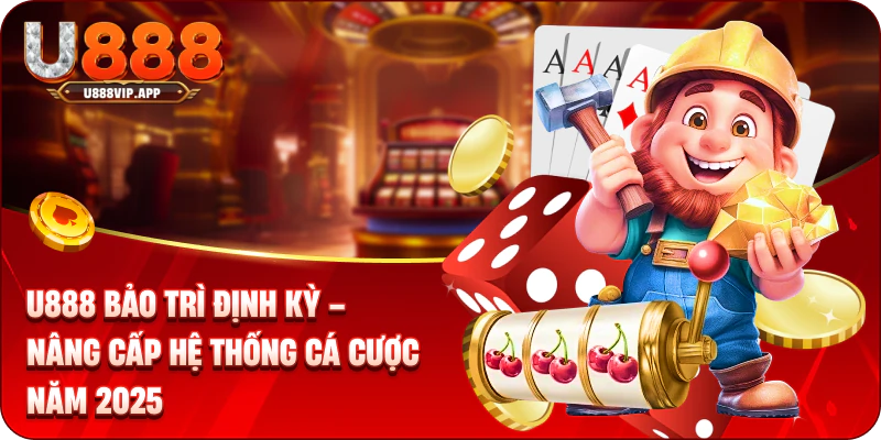 U888 Bảo Trì Định Kỳ – Nâng Cấp Hệ Thống Cá Cược Năm 2025